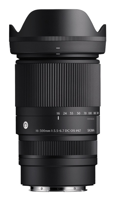 Sigma 16-300mm F3.5-6.7 DC OS Contemporary - Obiettivo zoom all-in-one per Sony E-Mount con autofocus veloce e stabilizzazione dell'immagine
