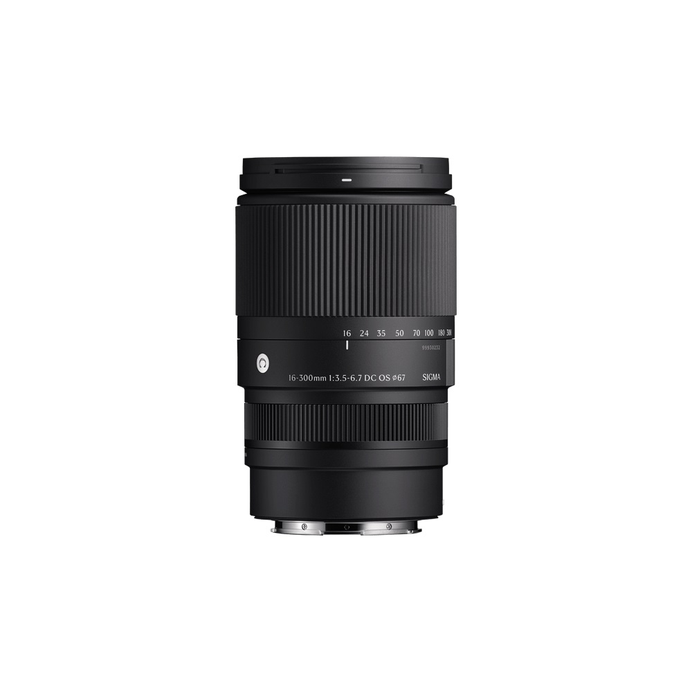 Sigma 16-300mm F3.5-6.7 DC OS Contemporary - Obiettivo Zoom All-in-One per Fujifilm X-Mount, Escursione Focale 24-450mm, Rapporto Zoom 18,8x, Garanzia 5 Anni