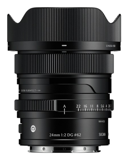 SIGMA 24mm f/2 DG Contemporary - Obiettivo in metallo con autofocus ultraveloce per Sony E