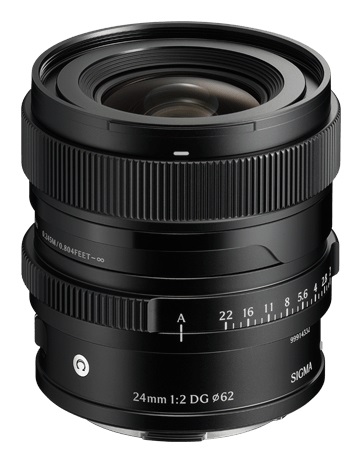 SIGMA 24mm f/2 DG Contemporary - Obiettivo in metallo con autofocus ultraveloce per Sony E