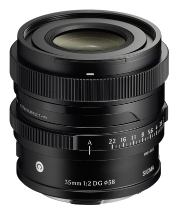 SIGMA 35mm f/2 DG Contemporary - Obiettivo in metallo con autofocus ultraveloce per Sony E