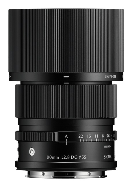 Sigma 90mm f/2.8 DG Contemporary - Obiettivo Medio-Tele Luminoso per Fotocamere Mirrorless Full-Frame (L-Mount, Nero)