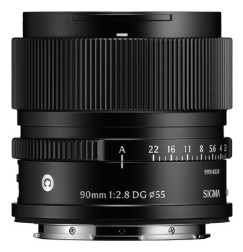 Sigma 90mm f/2.8 DG Contemporary - Obiettivo Medio-Tele Luminoso per Fotocamere Mirrorless Full-Frame (L-Mount, Nero)