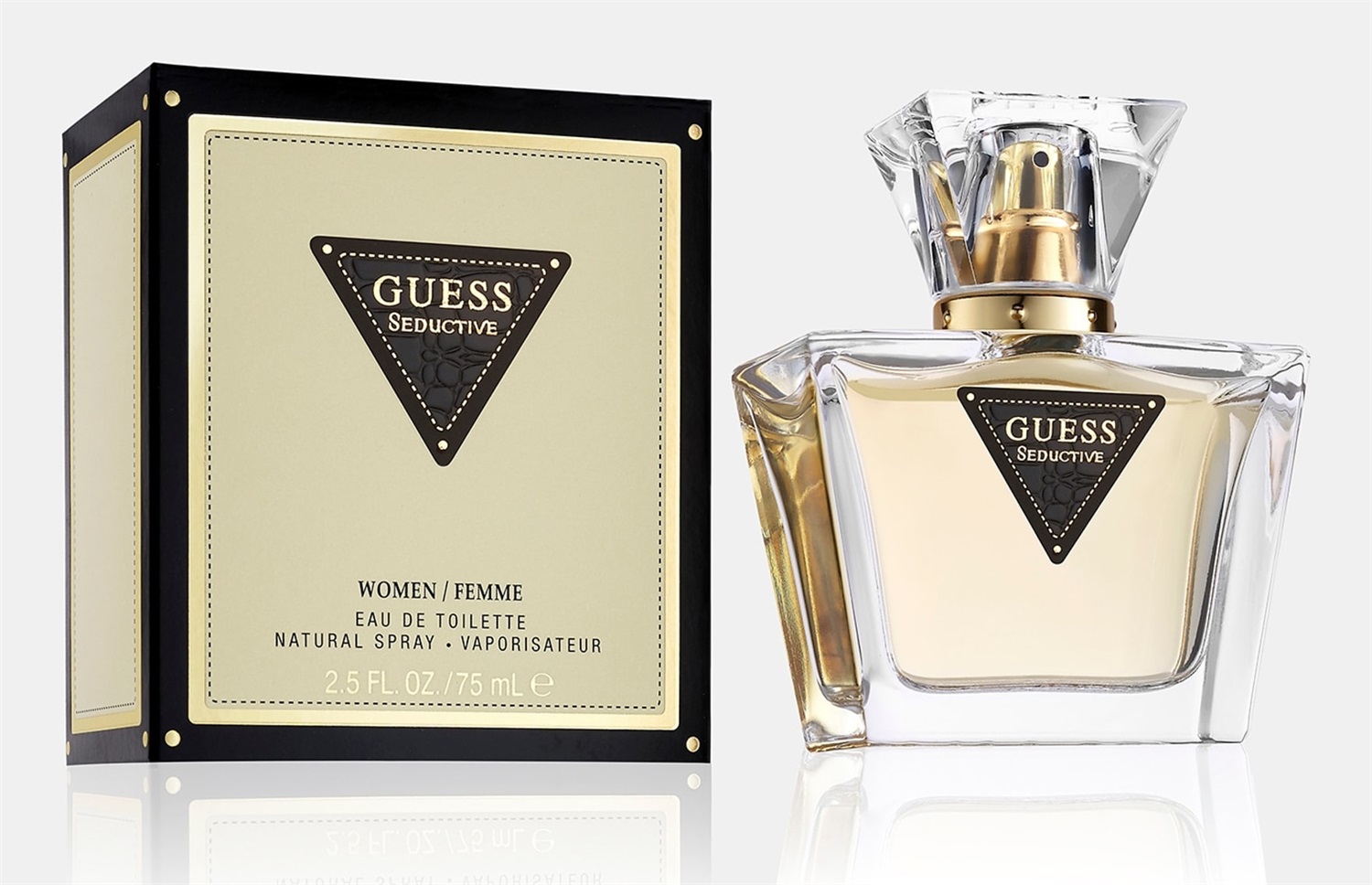GUESS Seductive Eau de Toilette 75 ml - Fragranza Floreale Fruttata per Donna, Sensuale e Persistente