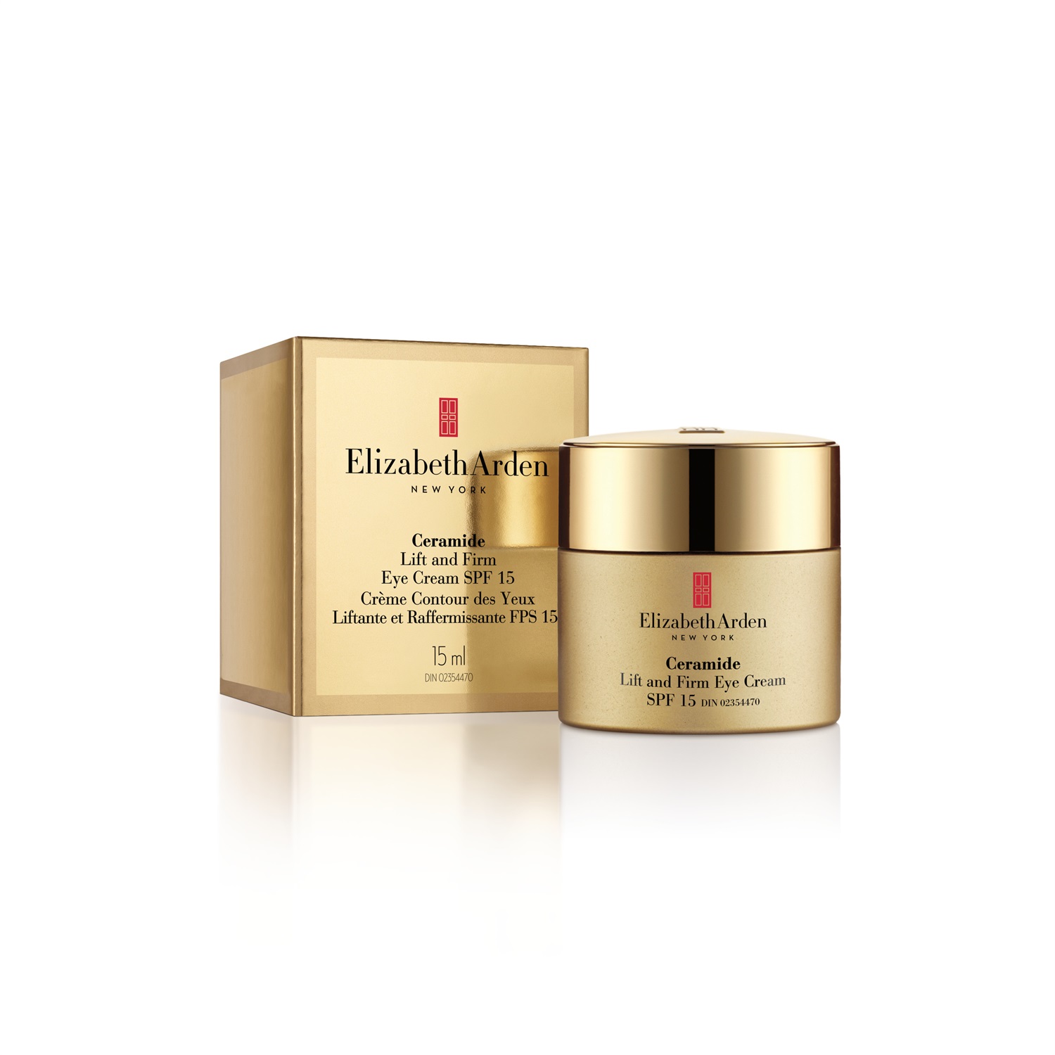 Elizabeth Arden Ceramide Lift and Firm Eye Cream con Protezione Solare SPF 15 - 14.4g
