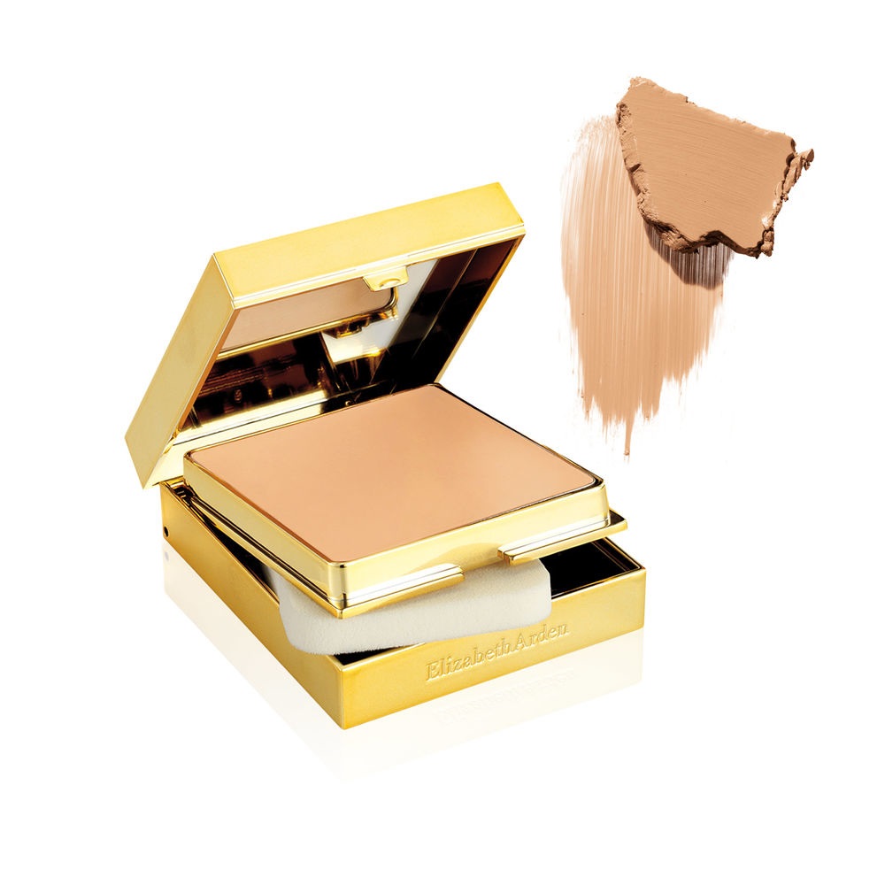 Elizabeth Arden Flawless Finish Sponge-On Cream Makeup 09 Honey Beige 23g - Fondotinta compatto in crema con effetto luminoso e polvere micronizzata