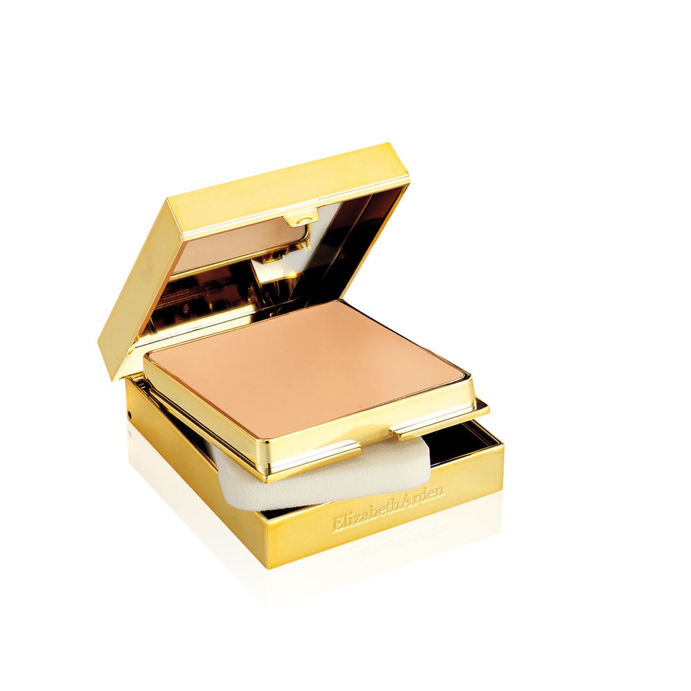 Elizabeth Arden Flawless Finish Sponge-On Cream Makeup 09 Honey Beige 23g - Fondotinta compatto in crema con effetto luminoso e polvere micronizzata
