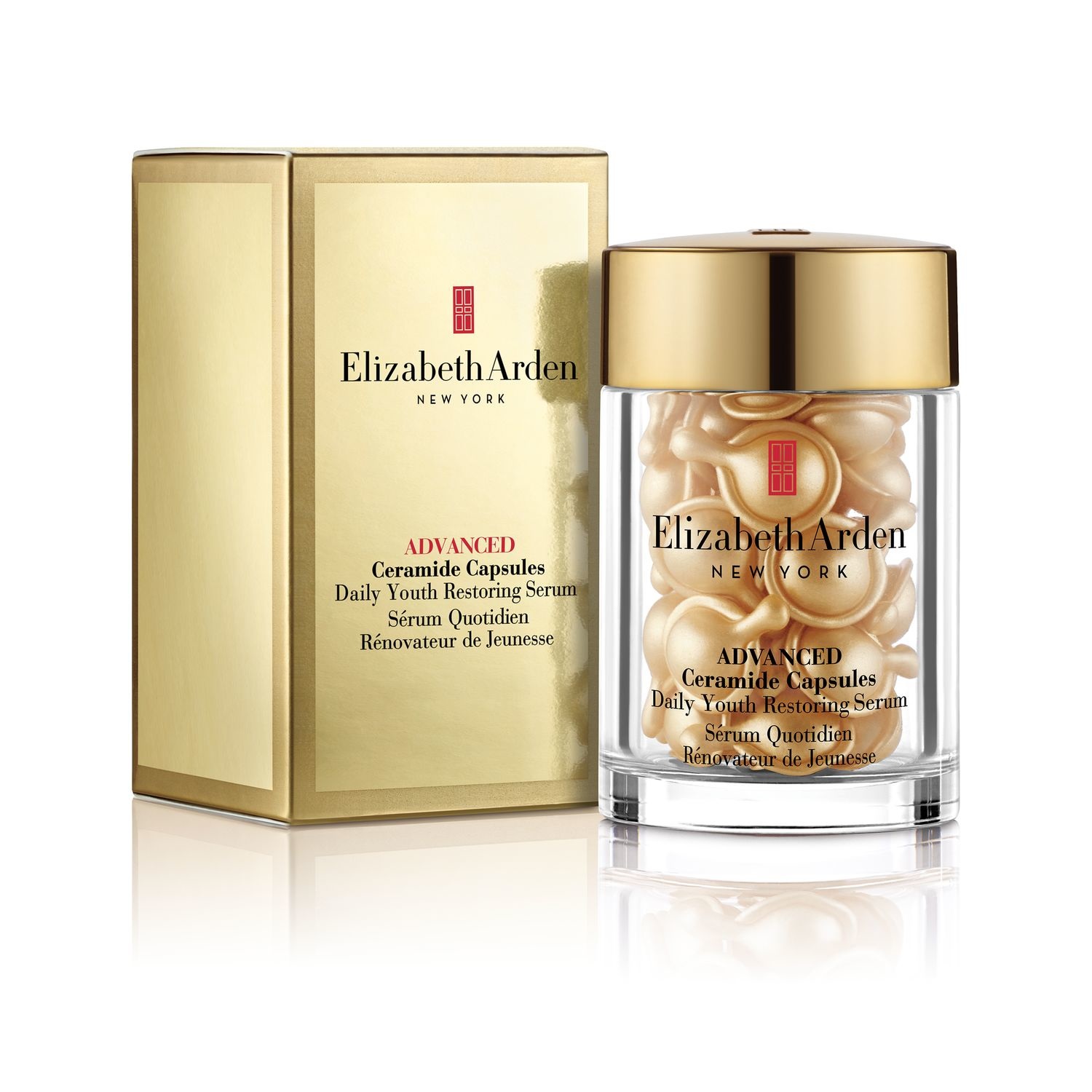 Elizabeth Arden Advanced Ceramide Capsules Daily Youth Restoring Serum - 30 Capsule - Siero Viso Idratante e Anti-invecchiamento
