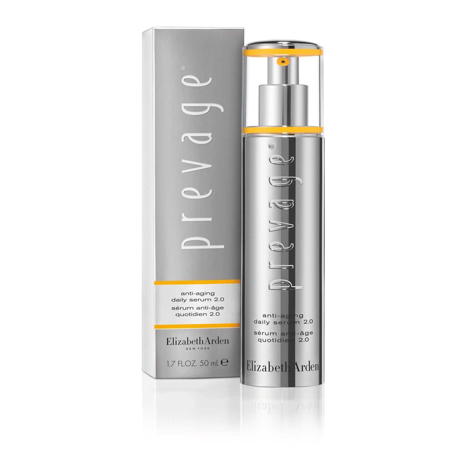 Elizabeth Arden Prevage Anti-Aging Daily Serum 2.0 50 ml - Siero Viso con Idebenone, Rassoda, Uniforma Tono e Riduce Rughe