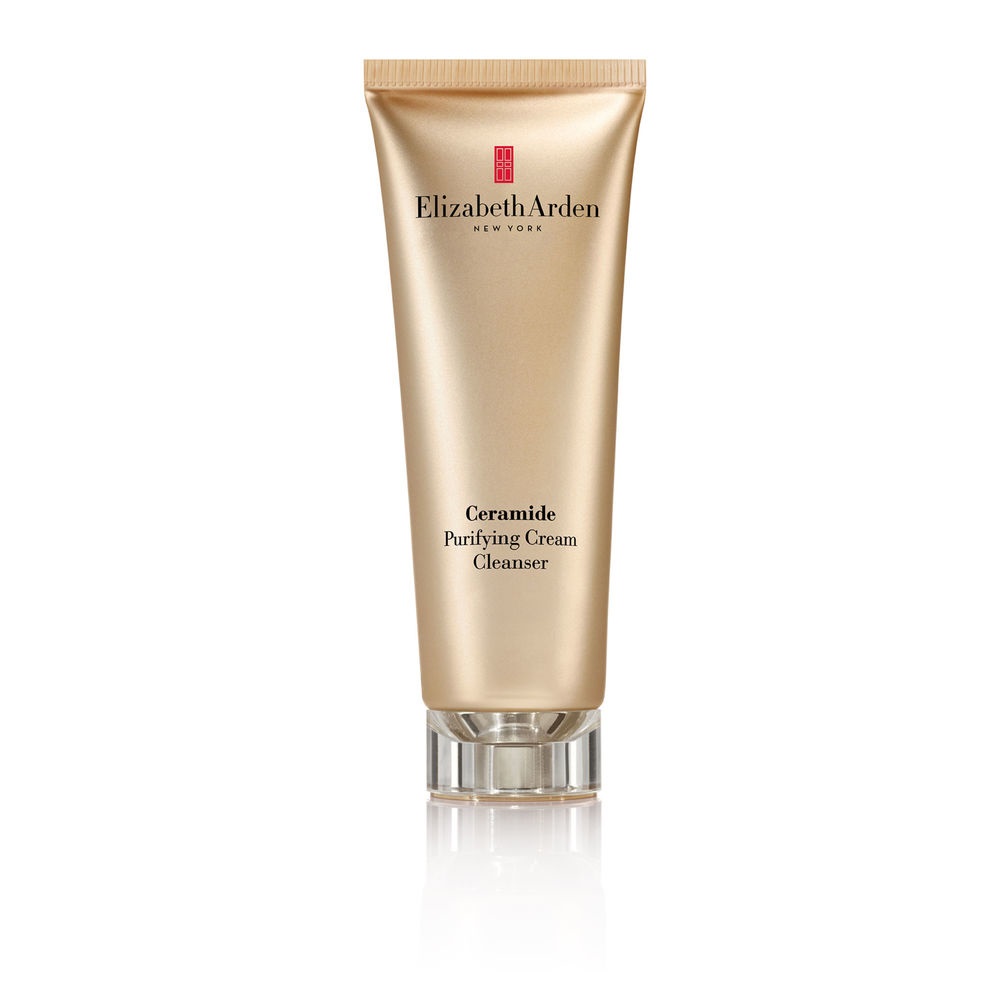 Elizabeth Arden Ceramide Purifying Cream Cleanser 125ml - Detergente Cremoso Lenitivo per Viso, Elimina Trucco e Impurità