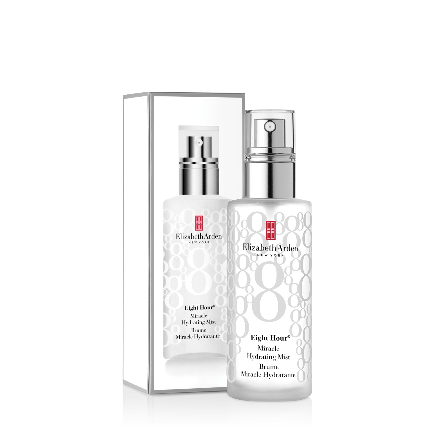 Elizabeth Arden Eight Hour Miracle Hydrating Mist - Spray idratante per il viso 100 ml con antiossidanti e vitamine