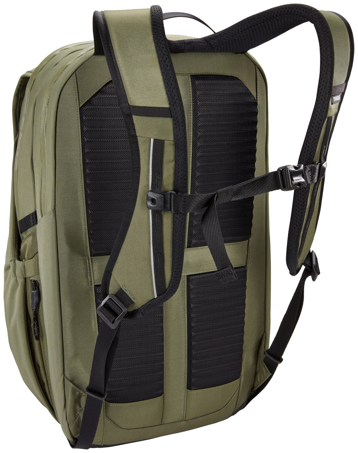 Thule Paramount Commuter Backpack 27L - Olivine, Zaino Casual Unisex in Nylon Impermeabile con Chiusura Roll-Top e Tasca per Telefono