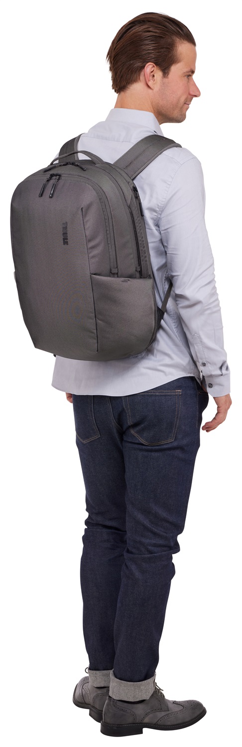 Thule Subterra 2 Zaino da Giorno 27L - Vetiver Gray, Nylon, Scomparto per Laptop, Unisex