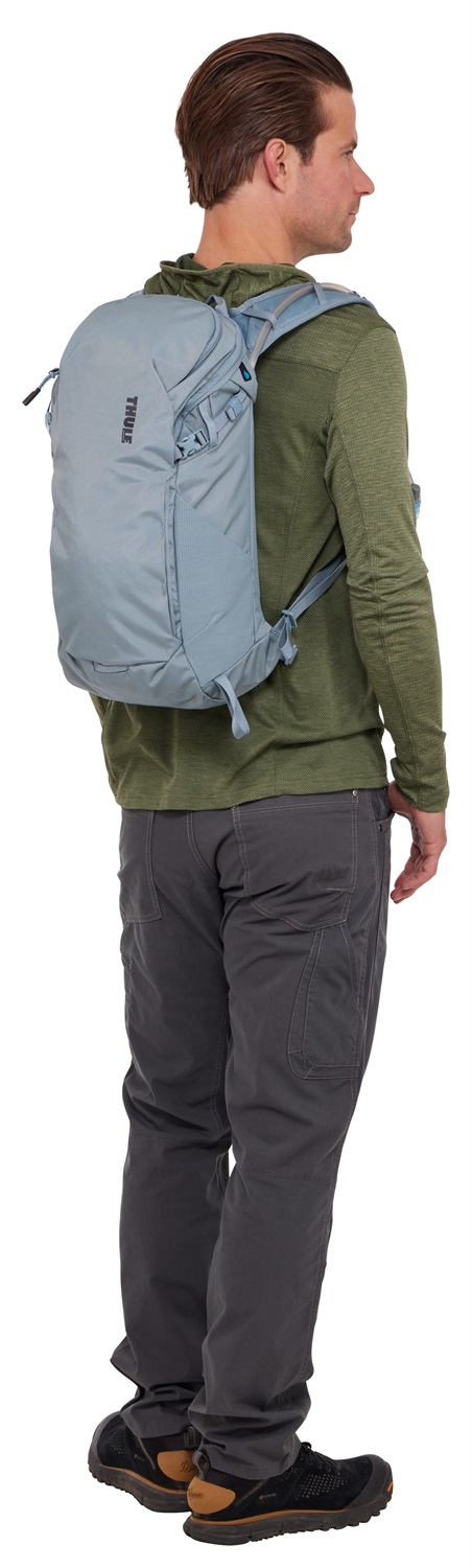 Thule Alltrail Zaino Idrico 16L Pond Gray - Zaino da viaggio in poliestere con cinghia sul torace e cintura lombare