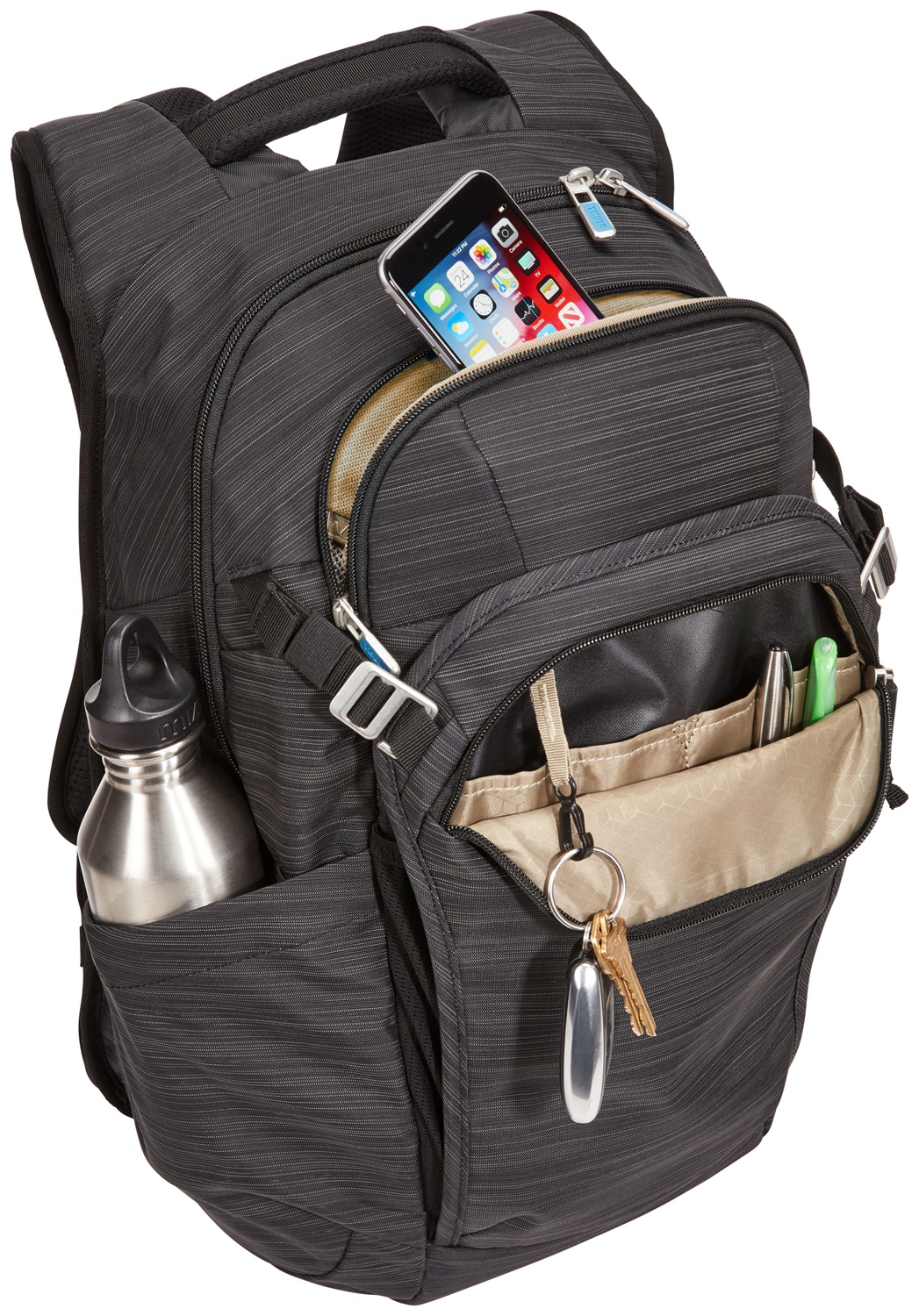 Thule Construct CONBP116 Zaino da Viaggio Nero in Nylon con Scomparto per Laptop fino a 15.6