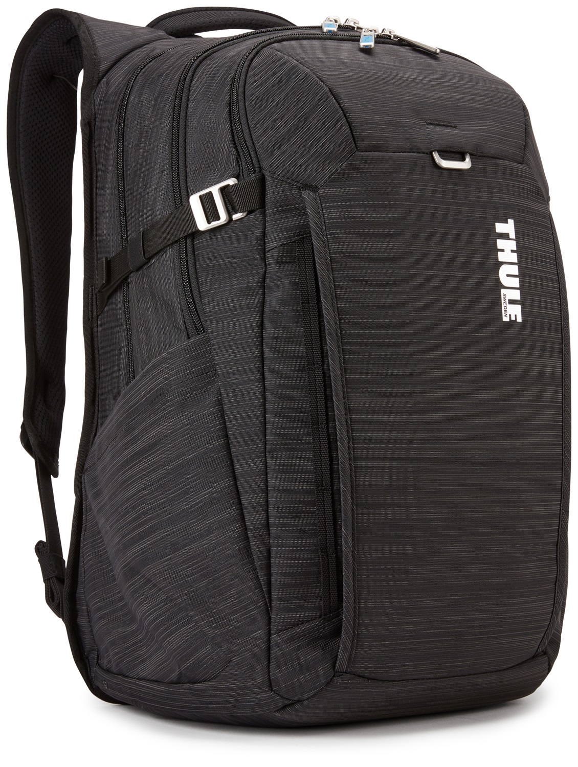 Thule Construct Backpack 28L - Zaino da viaggio Nero in Nylon con scompartimento per laptop 15.6 pollici