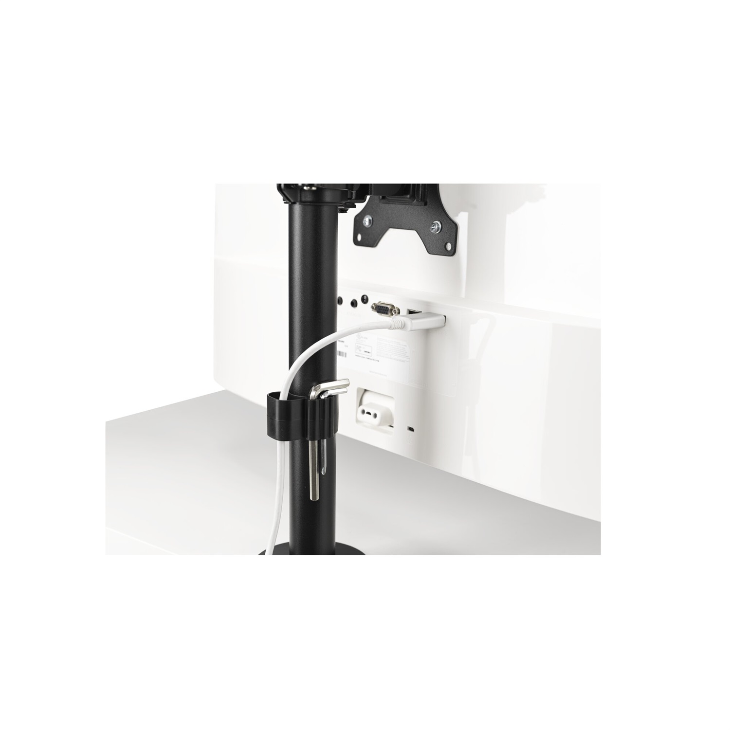 Kensington Braccio per Doppio Monitor Verticale - Supporto Morsa fino a 9 kg, per Schermi da 13
