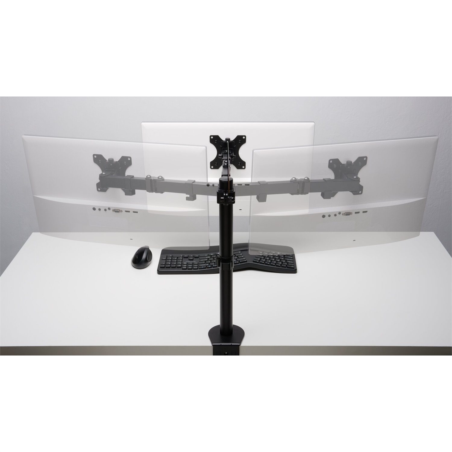Kensington K55408WW Braccio Estensibile Ergonomico per Monitor Singolo SmartFit®, Nero, Fino a 34 Pollici, Capacità di Carico 8 kg