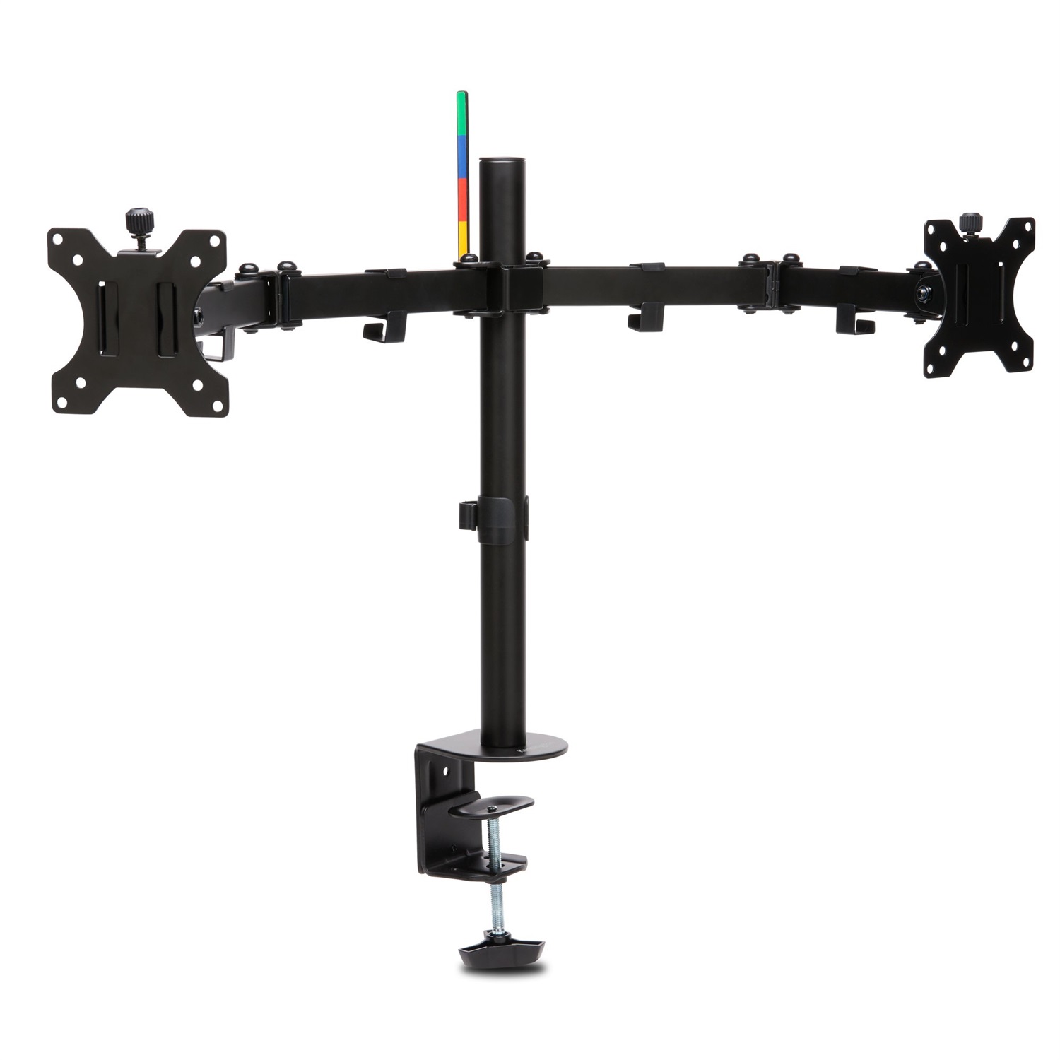 Kensington K55409WW Braccio Estensibile Ergonomico per Monitor Doppio SmartFit, Capacità 8 kg, Fino a 32