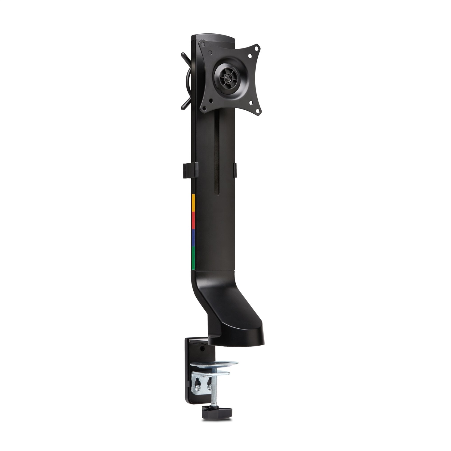 Kensington Braccio Salvaspazio per Monitor Singolo SmartFit® con Piastra VESA, Altezza Regolabile, Nero (K55512WW)