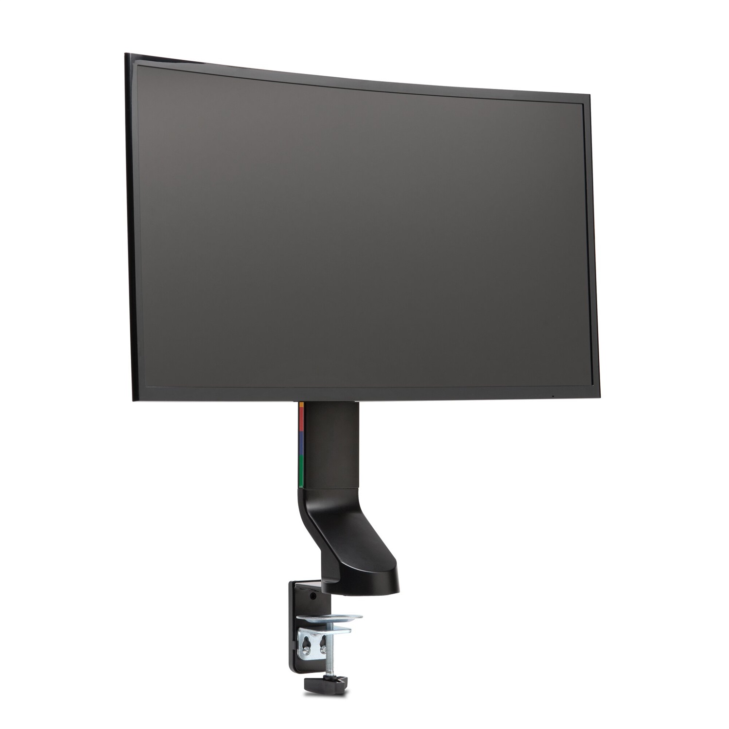 Kensington Braccio Salvaspazio per Monitor Singolo SmartFit® con Piastra VESA, Altezza Regolabile, Nero (K55512WW)