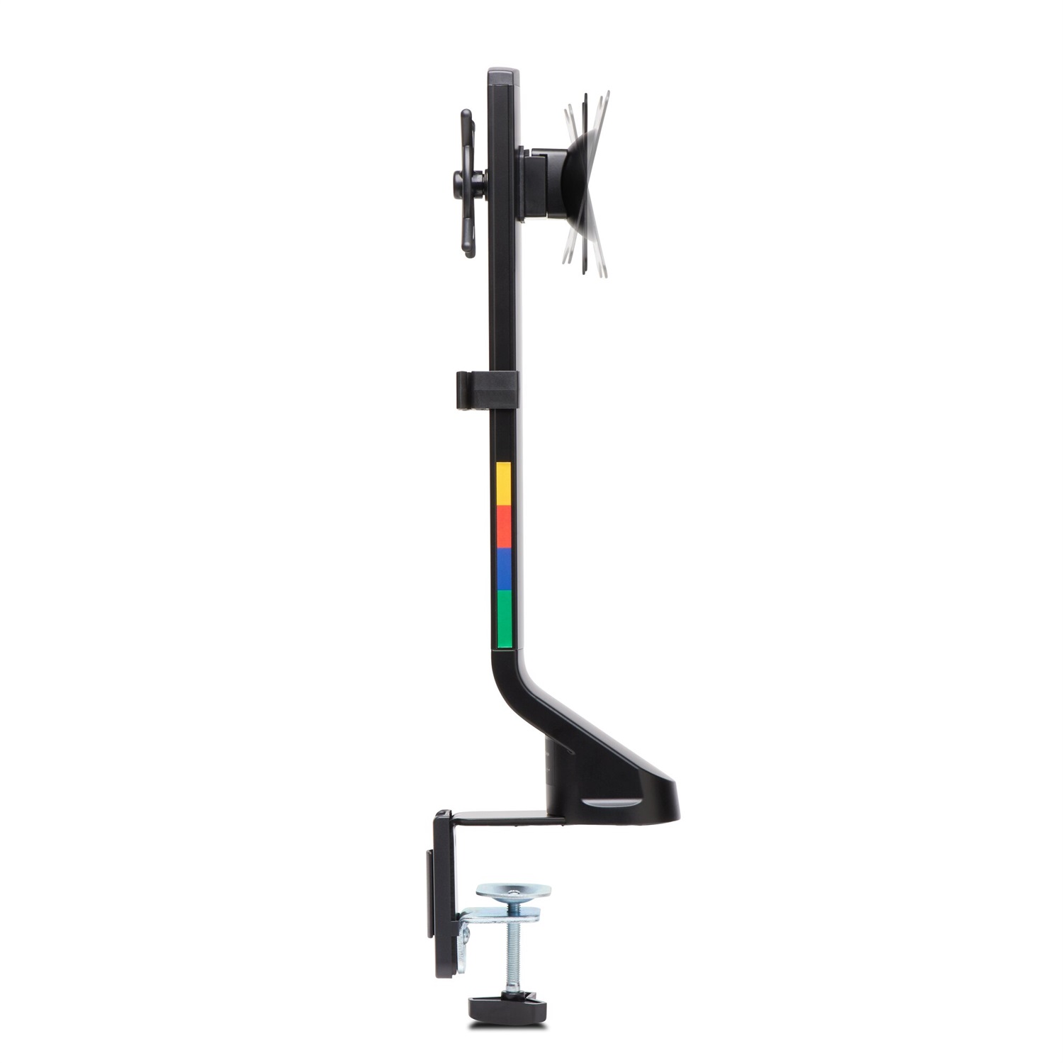 Kensington Braccio Salvaspazio per Monitor Doppio SmartFit® - Altezza Regolabile, Piastra VESA, Nero