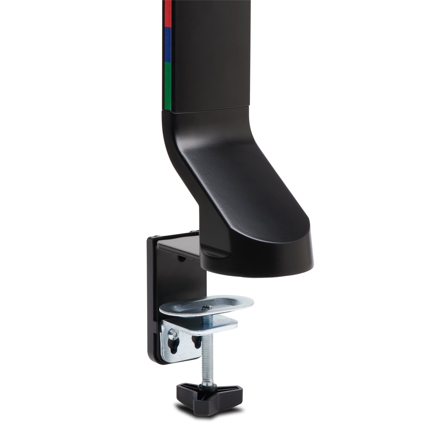 Kensington Braccio Salvaspazio per Monitor Doppio SmartFit® - Altezza Regolabile, Piastra VESA, Nero