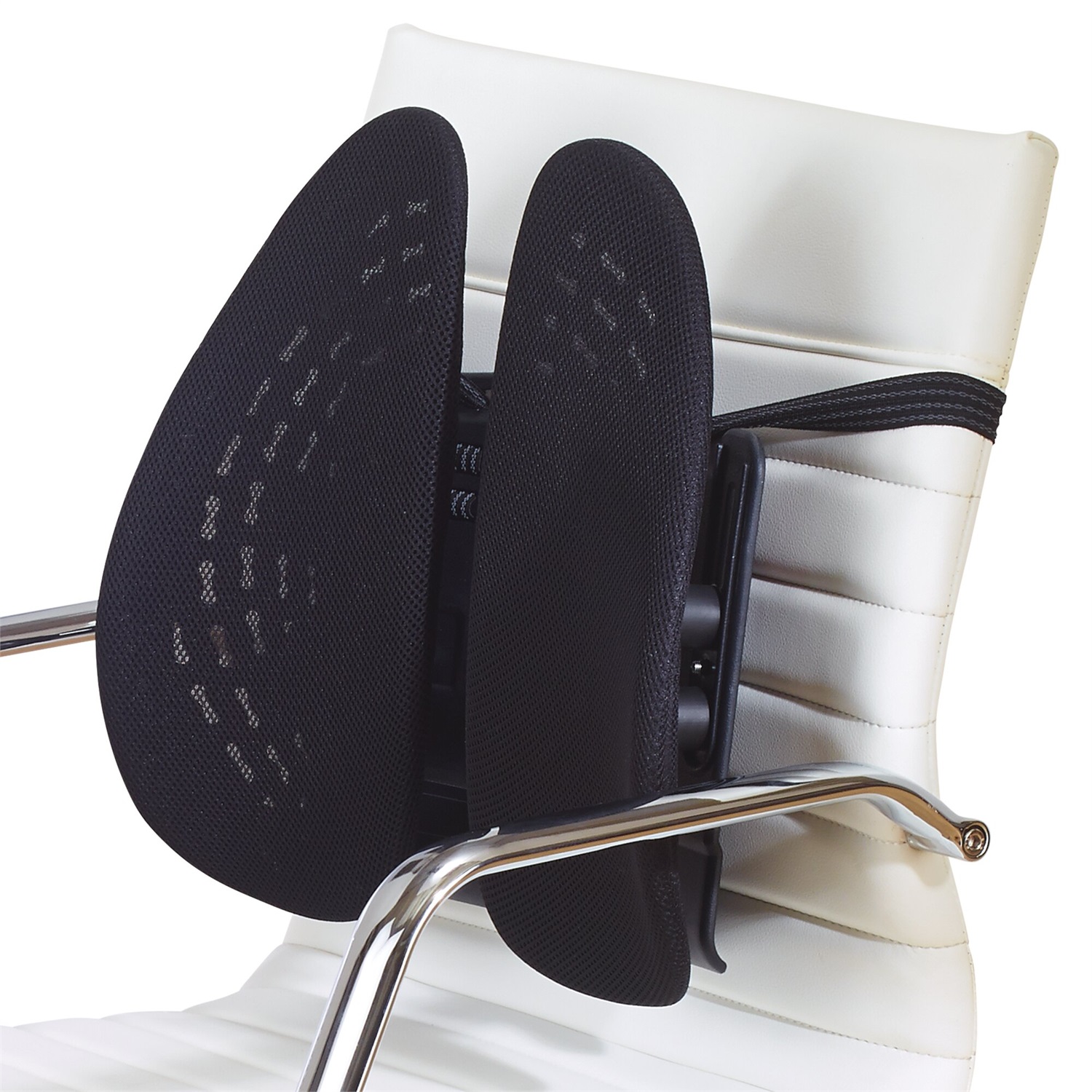Kensington Schienale Conform SmartFit® Ergonomico Nero K60412WW - Supporto Lombare Regolabile e Ventilato