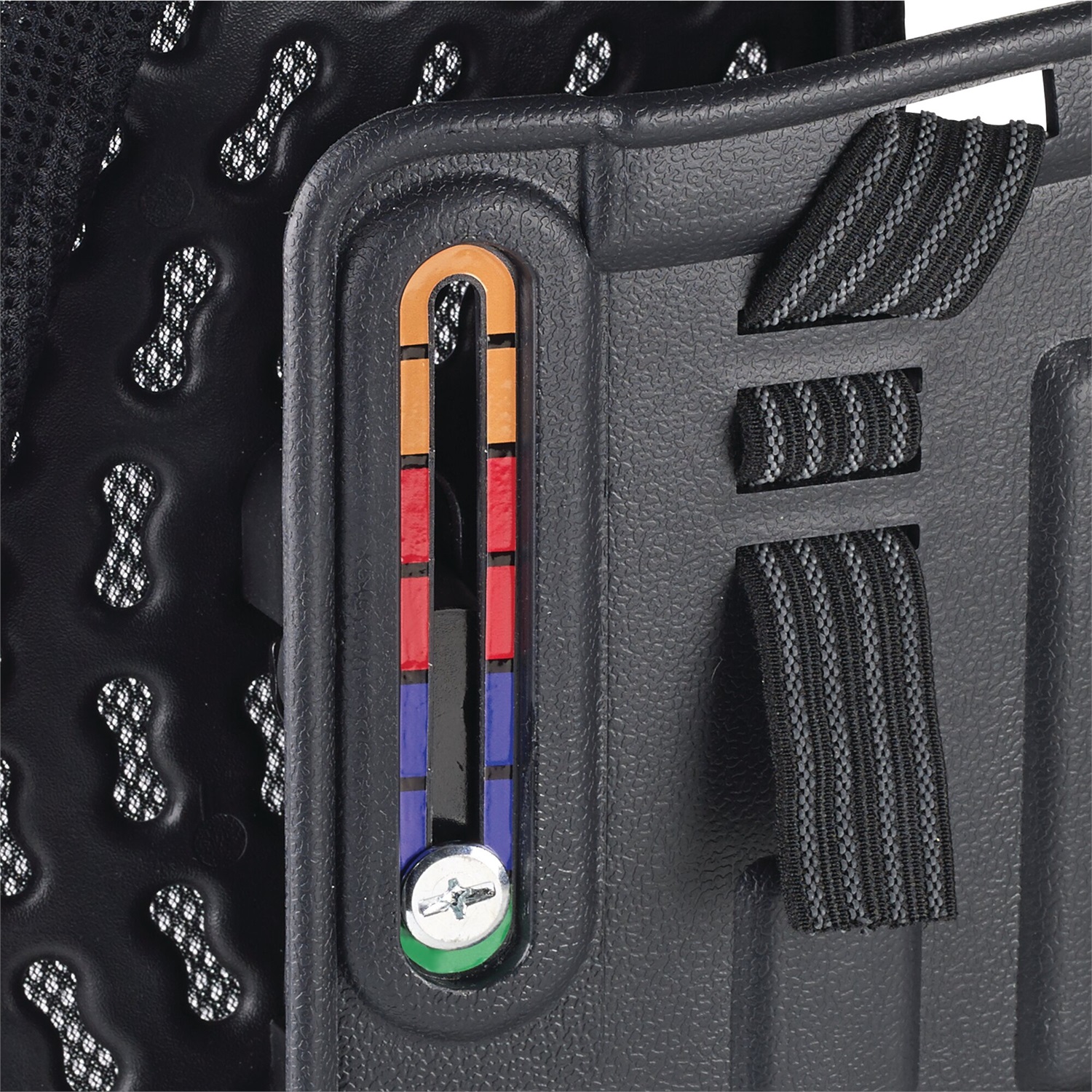 Kensington Schienale Conform SmartFit® Ergonomico Nero K60412WW - Supporto Lombare Regolabile e Ventilato
