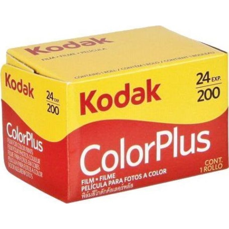 Kodak ColorPlus 200 Pellicola Fotografica 35 mm, 24 scatti, ISO 200, adatta per appassionati e professionisti