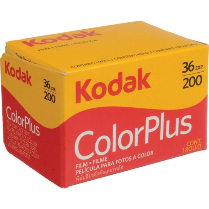 Kodak ColorPlus 200 Pellicola Negativa a Colori 135/36 - ISO 200, 36 Esposizioni, Grana Fine e Colori Vividi