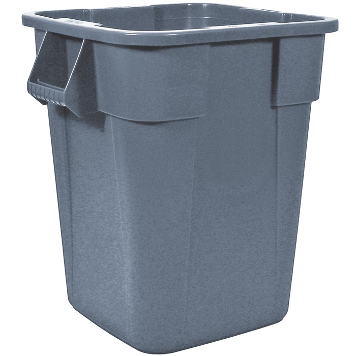 Rubbermaid BRUTE 3536 151,4 L Quadrato Polietilene a bassa densità lineare (LLDPE) Grigio