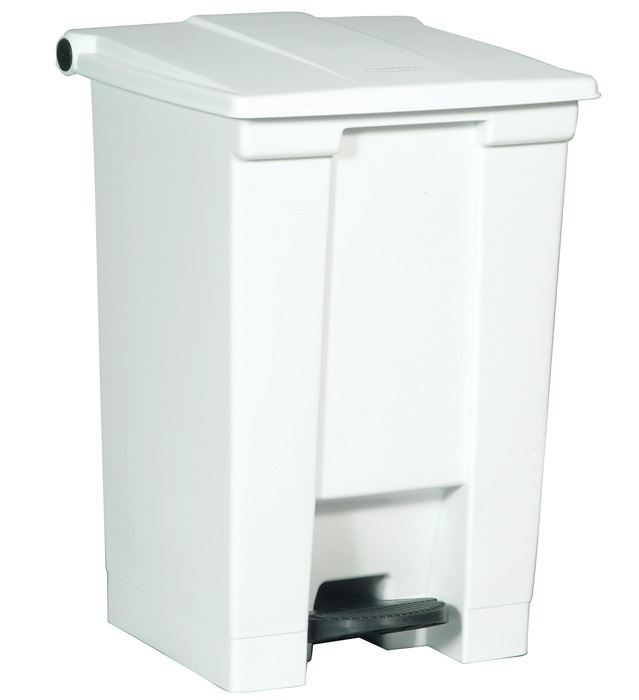Rubbermaid FG614400 WHT bidone per la spazzatura 45,4 L Rettangolare Polietilene ad alta intensità, Polipropilene (PP) Bianco