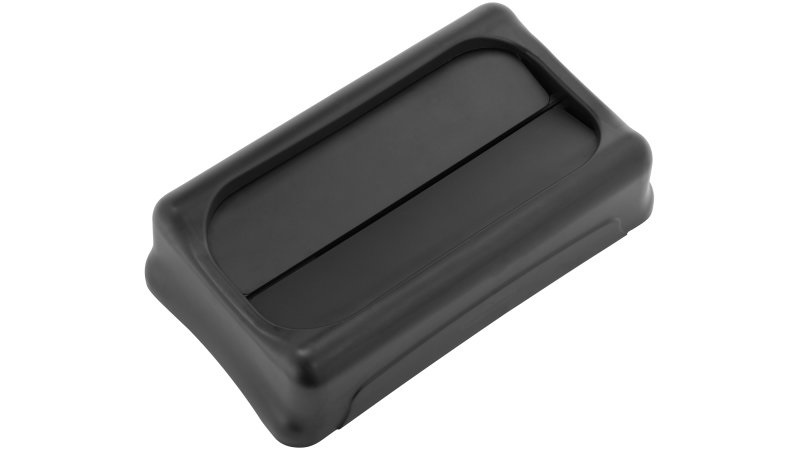 Rubbermaid Coperchio Basculante per Slim Jim - Nero - FG267360BLA - Dimensioni 52.3 x 29.4 x 12.7 cm