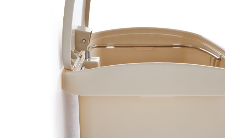 Rubbermaid 1883460 bidone per la spazzatura 68 L Rettangolare Resina Beige