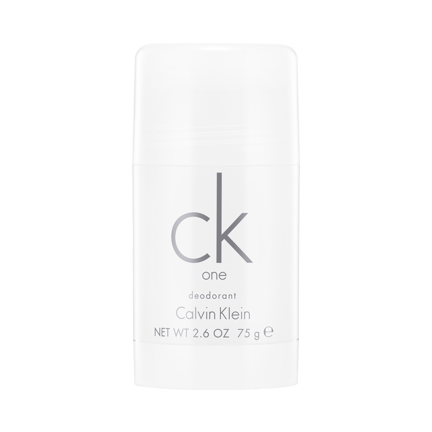 Calvin Klein CK One Deodorante Stick 75ml - Unisex, Fragranza Iconica con Note di Bergamotto, Cardamomo e Papaya