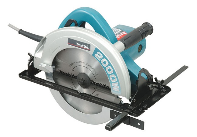 Makita N5900B Sega Circolare Portatile 235 mm - 2000 W, 4100 Giri/min, Profondità di Taglio 8,5 cm, Guida Angolare fino a 50°
