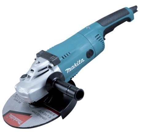 Makita GA9020 Smerigliatrice Angolare 230 mm 2200 W 6600 giri/min con Sistema Antivibrazioni