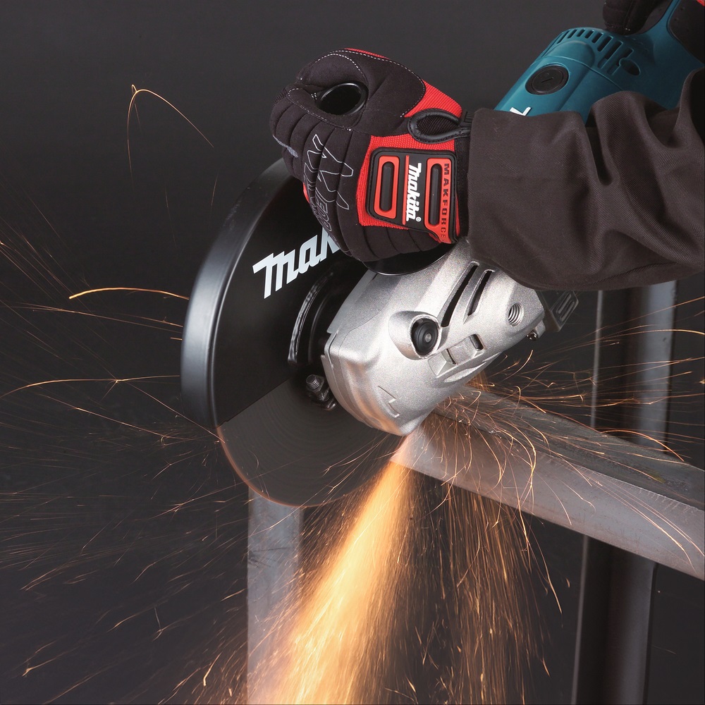 Makita GA9020KD Smerigliatrice Angolare 230 mm 2200 W 6600 g/min con Disco Diamantato e Valigetta