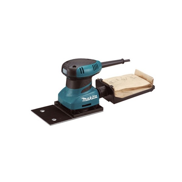 Makita BO4566 Levigatrice Orbitale 200 W con Velcro, 14000 OPM, per Persiane e Angoli