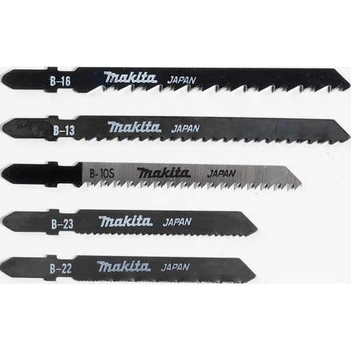 Makita A-86898 - Set di 5 lame per seghetto alternativo per legno, plastica e metallo