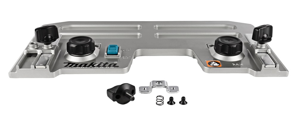 Makita Adattatore per Guida HS0600 - Peso 1,455 kg, Dimensioni 70x280x395 mm, Include 2 Barre Graduata F