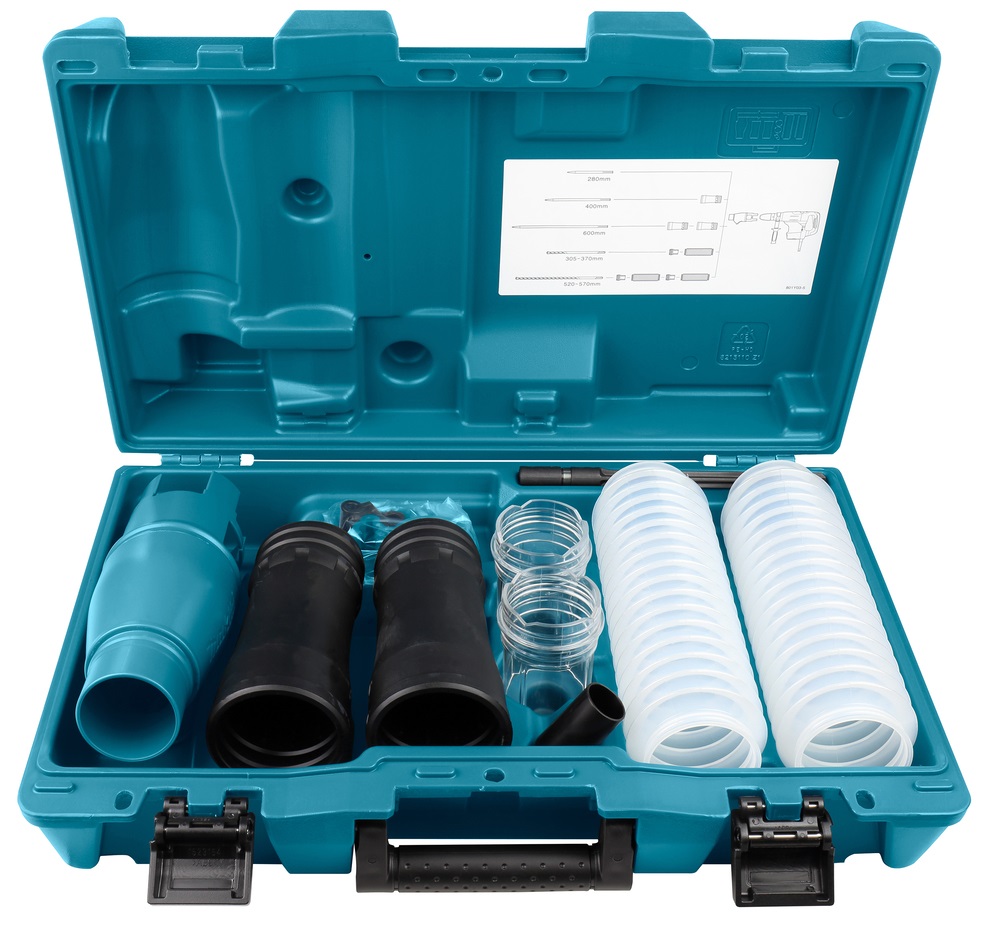 Makita Set di Estrazione Polvere per DHR400 - Compatibile con HR4003C, HR4013C e HR005G
