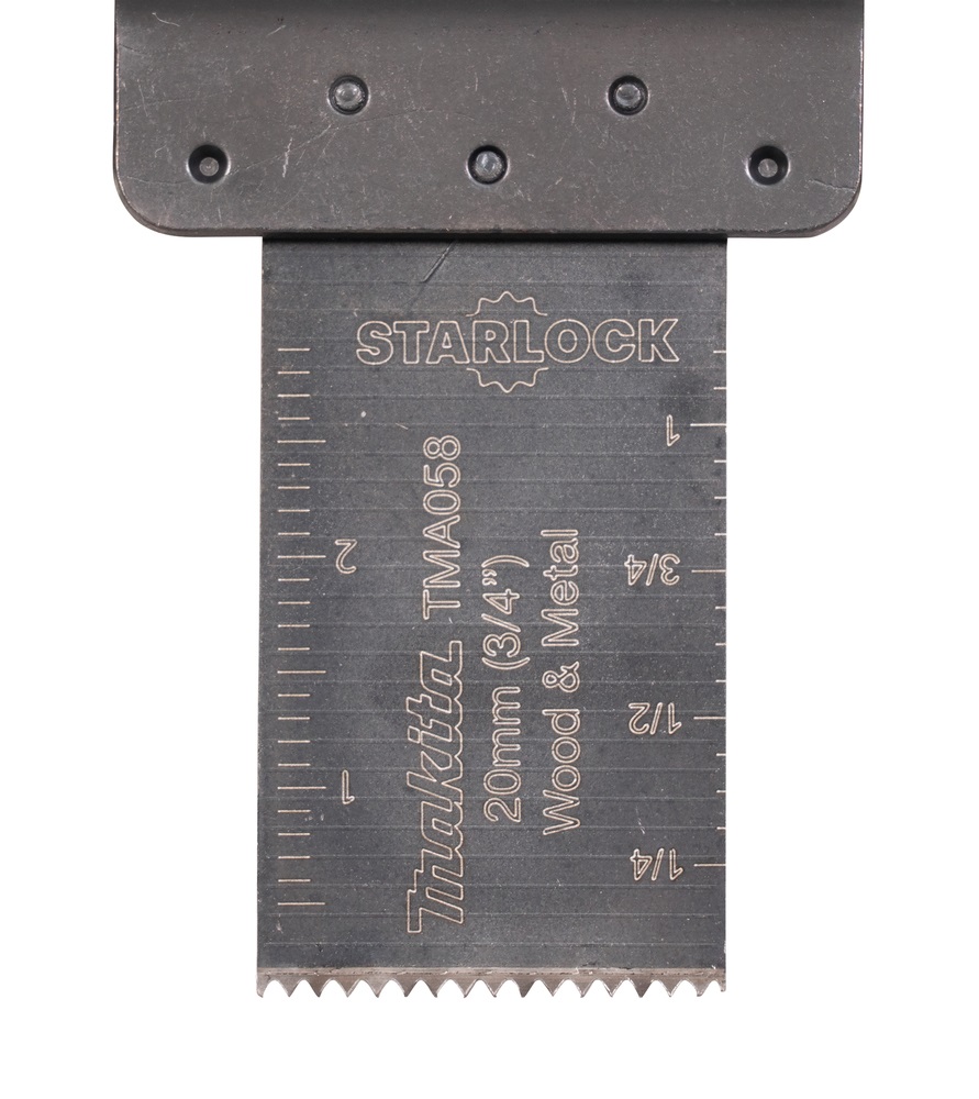 Makita B-64923 Lama Bimetallo Starlock 20x30mm 20TPI per Taglio Metallo e Legno Chiodato