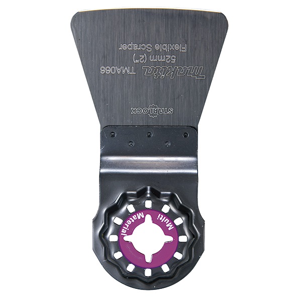 Makita B-64995 - Lama flessibile nera 52x40 mm, retrocompatibile con rapide modifiche degli accessori