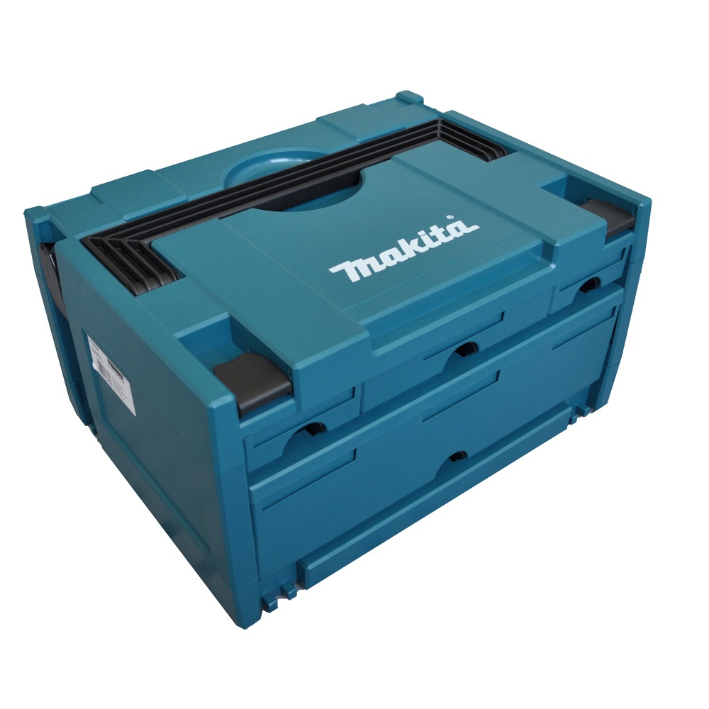 Makita Valigetta per Attrezzi MAKPAC P-84311 con 4 Scomparti - Modello MAKSTOR 3.4