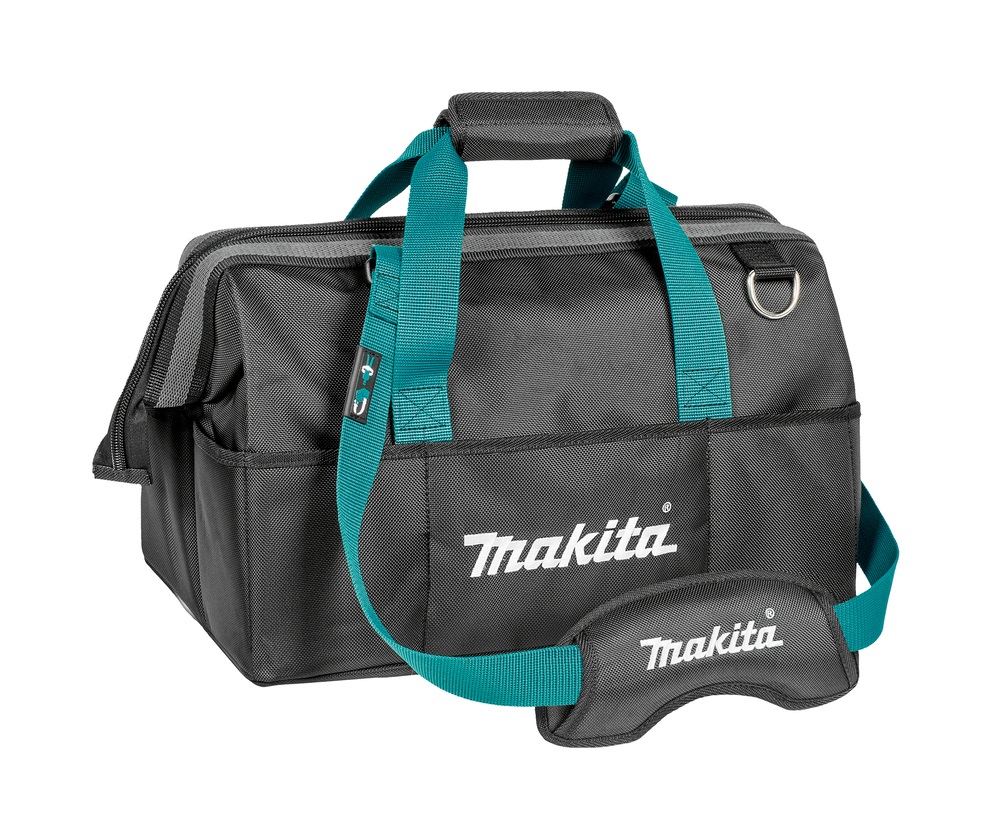 Makita E-15431 Borsa Porta Attrezzi Impermeabile con Ampia Apertura e Numerose Tasche