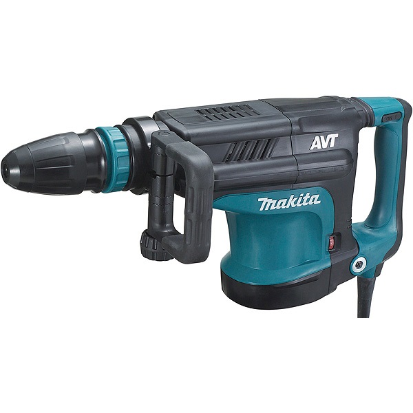 Makita HM1213C Martello Demolitore Elettrico 1510 W, 18,6 J, SDS-MAX, Antivibrante, Accessori Inclusi