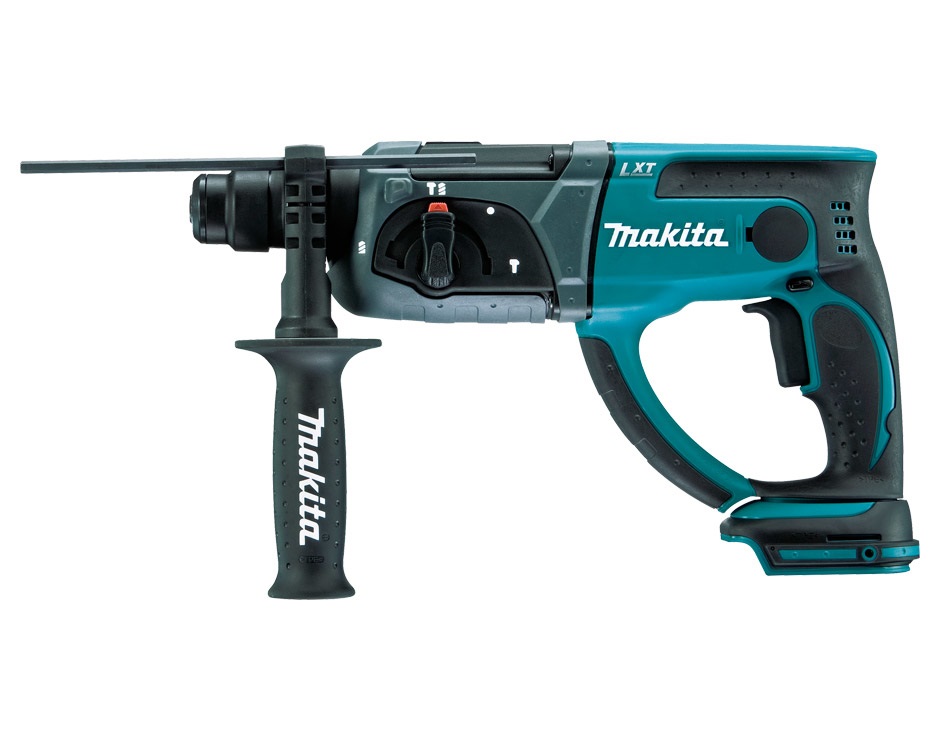 Makita DHR202Z Martello Perforatore a Batteria 18V - 1100 Giri/min, 20 mm, 2 J, Funzioni: Perforazione, Scalpellatura