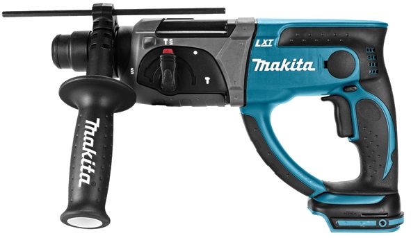 Makita DHR202ZJ Tassellatore 18V SDS-Plus - 3 Funzioni: Foratura, Percussione e Scalpellatura - Regolazione Scalpello a 40 Vie